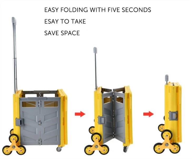 Grocery Store Folding Food Cart