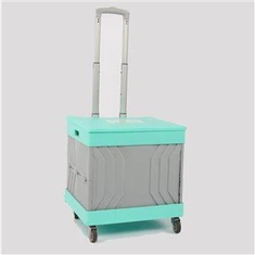 Vikbar plastvagn i plast
